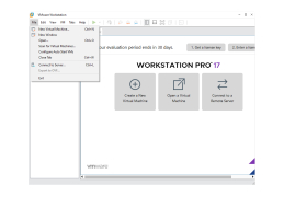 VMware Workstation - file-menu