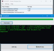 VOVSOFT - Delete Multiple Files - Screenshot 4