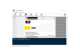 VRS Recording System - main-screen