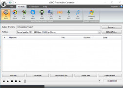 VSDC Free Audio Converter screenshot 1