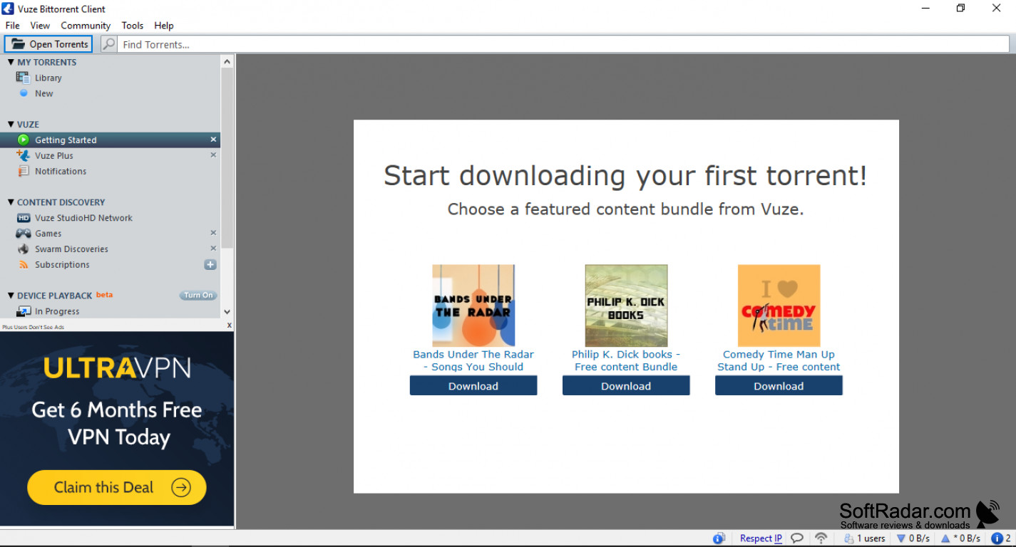 vuze free download for windows 7 32 bit
