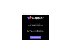 Wappler - main-screen