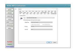 WAV MP3 Converter - mov-settings