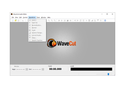 WaveCut Audio Editor - operations