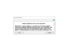 WD Universal Firmware Updater - license-agreement