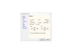 WeatherMate - position-settings