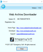 Web Archive Downloader screenshot 2