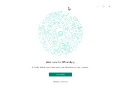 WhatsApp - welcome-screen