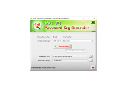 Wi-Fi Password Key Generator Portable - generated-key