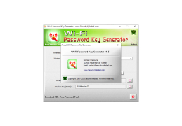 Wi-Fi Password Key Generator Portable - about-application