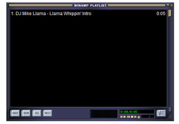 Winamp Lite - playlists