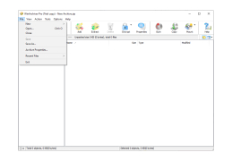 WinArchiver - file-menu
