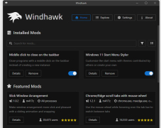 Windhawk - Screenshot 1