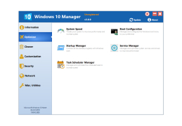 Windows 10 Manager - optimize