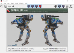 Wings3D screenshot 1