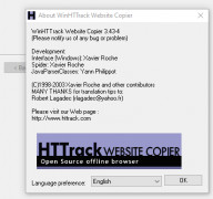 WinHTTrack Website Copier screenshot 2
