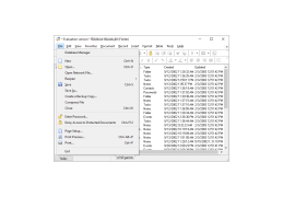 WinOrganizer - file-menu