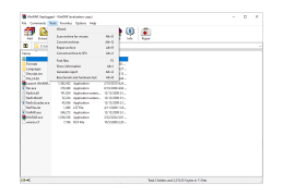 WinRAR Unplugged - tools-menu
