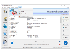 WinTools net Professional - actions