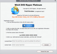 WinX DVD Ripper Platinum screenshot 1