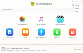 WinX MediaTrans screenshot 1