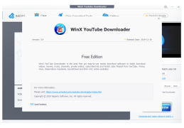 WinX YouTube Downloader - about-application