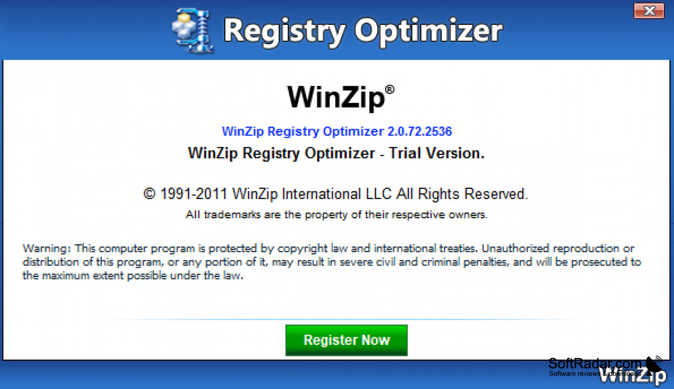 winzip registry optimizer download