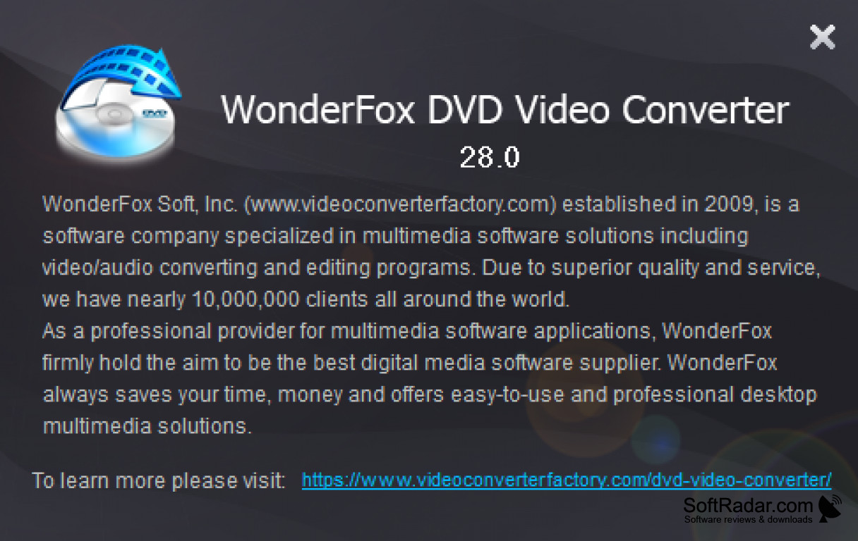 wonderfox dvd video converter 27.0