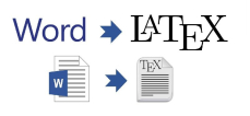 Word-to-LaTeX logo