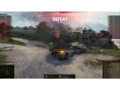 World of Tanks - defeat