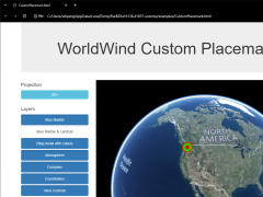 World Wind - custom-placemark