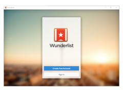 Wunderlist - main-screen