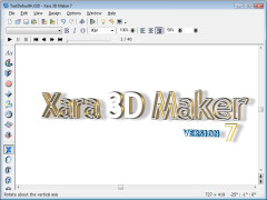 Xara 3D Maker screenshot 1