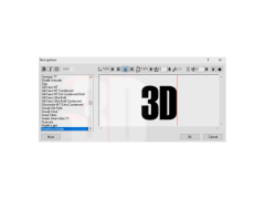 Xara 3D Maker - text-options
