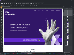 Xara Web Designer screenshot 1