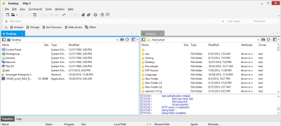 Xftp Free - Screenshot 1