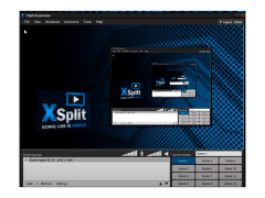 XSplit Broadcaster - workspace