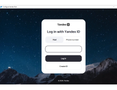 Yandex.Disk - login-main-screen