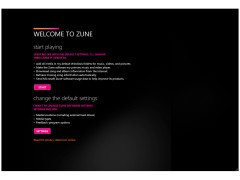 Zune Software - welcome-screen